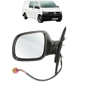 Oglinda Stanga Volkswagen TRANSPORTER T6 / CARAVELLE T6 Bus (SGB, SGJ, SHB, SHJ) din 2015 - 2024, Auto, Reglaj electric, Completa - Img 2