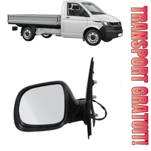 Oglinda Stanga Volkswagen TRANSPORTER T6 Platform/Chassis (SFD, SFE, SFL, SFZ, SJD, SJ din 2015 - 2024, Auto, Reglaj electric, Completa