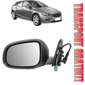 Oglinda Stanga VOLVO V40 Hatchback (525) din 2012 - 2019, Auto, Reglaj electric, Completa