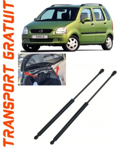 Opel Agila Set 2 amortizoare pentru portbagaj / haion Krosno compatibil cu Opel Agila Hatchback fabricat intre 2000-2007 accesorii pentru autoturismul tau - masina v88488