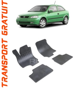 Opel Astra G, Hatchback, fabricat din 1998 - 2009, set covorase auto dedicate, din cauciuc 100% Premium accesorii pentru autoturismul tau - masina v155273