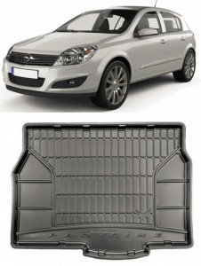 Opel Astra H Hatchback din 2004 - 12.2014, Tavita Pentru Portbagaj Lux Premium Dedicata, Portbagaj Inferior *3 accesorii pentru autoturismul tau - masina v198466