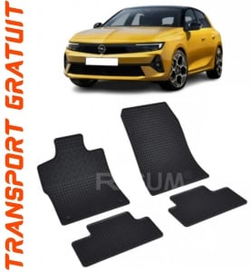 Opel Astra L fabricat din 2022 - Prezent, Hatchback, set covorase auto dedicate, din cauciuc 100% Premium accesorii pentru autoturismul tau - masina v151125