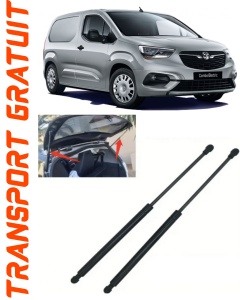 Opel Combo Set 2 amortizoare pentru portbagaj / haion Krosno compatibil cu Opel Combo Van fabricat intre 2018 accesorii pentru autoturismul tau - masina v88333