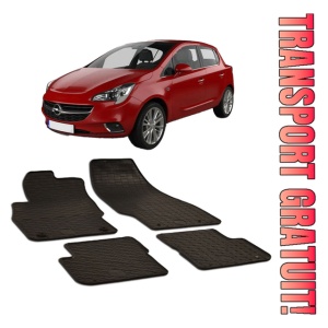 Opel Corsa E (2014-2019) Set 4 covorase auto cauciuc Urban Line