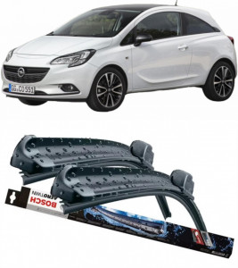 Opel Corsa E Set 2 stergatoare parbriz Bosch Aerotwin 600/475mm compatibile cu Opel CORSA E (X15) (2014-2019) (65 cm / 38 cm) accesorii pentru autoturismul tau - masina v118166