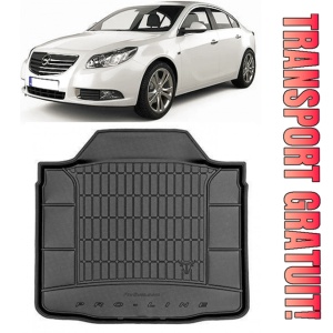 Opel Insignia A Sedan din 2008 - 05.2017, Tavita Pentru Portbagaj Lux Premium Dedicata, Portbagaj Inferior Roata Rezerva Ingusta / Kit Reparatie *4