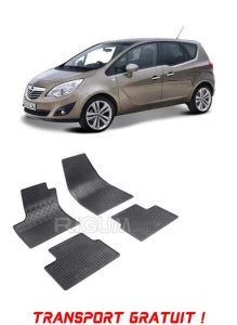 Opel MerIVa B, Van, fabricat din 03.2010 - 06.2017, set covorase auto dedicate, din cauciuc 100% Premium - Transport Gratuit accesorii pentru autoturismul tau - masina v38508