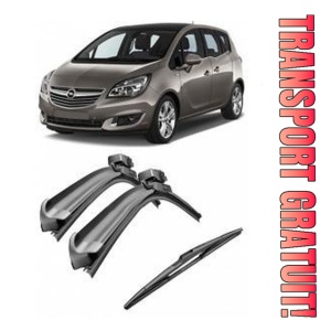 Opel MerIVa Set 2 stergatoare parbriz Bosch Bosch Aerotwin compatibile cu Opel MerIVa 2013-2017 (68 cm / 57.5 cm)