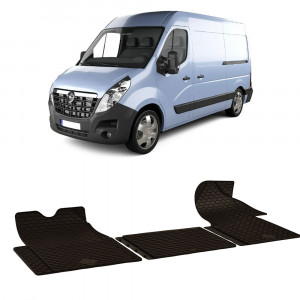 Opel Movano (2010-) Set 3 covorase auto cauciuc Urban Line accesorii pentru autoturismul tau - masina v243602