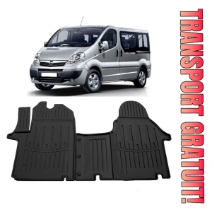 Opel VIVaro A (2001-2014) (1+2) Set covorase auto cauciuc G.Modern Line 3D