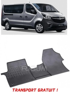 Opel Vivaro C, Van, fabricat din 03.2019 - Prezent, 2-3 Locuri, Transport Marfa, set covorase auto dedicate, din cauciuc 100% Premium - Transport Gratuit accesorii pentru autoturismul tau - masina v38478