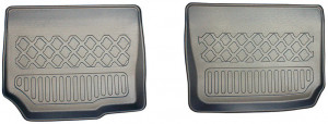 Opel Zafira B, Van, Din 05.2005 - 2014, Rand 3 , Set Covorase Auto Tip Tavita Premium 3D, din cauciuc accesorii pentru autoturismul tau - masina v174127
