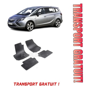 Opel Zafira B, Van, fabricat din 05.2005 - 2014, 5 Locuri, set covorase auto dedicate, din cauciuc 100% Premium - Transport Gratuit