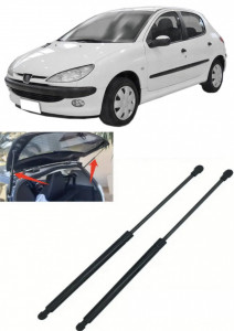 Peugeot 206 Set 2 amortizoare pentru portbagaj / haion Krosno compatibil cu Peugeot 206 Hatchback fabricat intre 1998-2009 accesorii pentru autoturismul tau - masina v89174