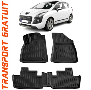 Peugeot 3008 (2009-2016) Set covorase auto cauciuc G.Modern Line 3D accesorii pentru autoturismul tau - masina v66849