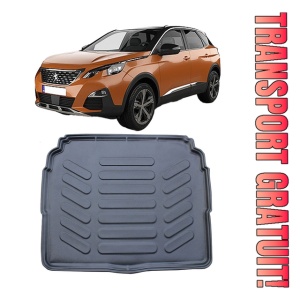 Peugeot 3008 II (Cu Podeaua Joasa) 2016-2023 Tavita cauciuc pentru protectie portbagaj dedicata pentru Peugeot 3008 Transport Gratuit