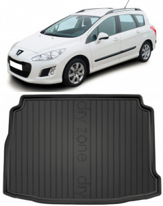 Peugeot 308 II din 08.2013 - 11.2021 Hatchback Portbagaj Inferior, Tavita Pentru Portbagaj Lux Premium Dedicata, Roata Rezerva Ingusta *1 accesorii pentru autoturismul tau - masina v178907
