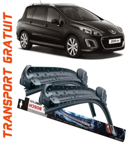 Peugeot 308 Sw Set 2 stergatoare parbriz Bosch Bosch Aerotwin 75 cm/65 cm compatibile cu Peugeot 308 Sw I Estate Van (4E_) din 2008-2012 (75 cm / 65 cm) accesorii pentru autoturismul tau - masina v122751