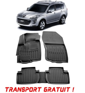 Peugeot 4007 (2007-2013) Set covorase auto cauciuc G.Modern Line 3D transport gratuit accesorii pentru autoturismul tau - masina v50061