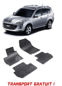 Peugeot 4007, Suv, fabricat din 03.2007 - 08.2012, set covorase auto dedicate, din cauciuc 100% Premium - Transport Gratuit accesorii pentru autoturismul tau - masina v38361