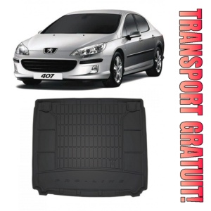 Peugeot 407 Sedan din 2004 - 12.2010 *1, Tavita Pentru Portbagaj Lux Premium Dedicata,