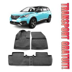 Peugeot 5008 (2017-2025) Set covorase auto cauciuc G.Modern Line 3D