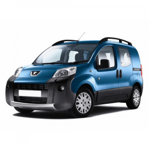 Peugeot Bipper, Van, fabricat din 06.2008 - 2017, 2 Locuri, set covorase auto dedicate, din cauciuc 100% Premium accesorii pentru autoturismul tau - masina v158379