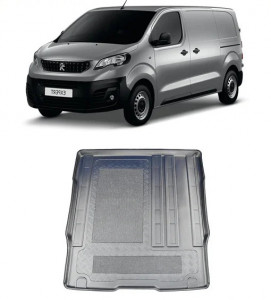 Peugeot E-Traveller Van din 01.2016 - Prezent, Tavita Pentru Portbagaj Lux Premium Dedicata, Ampatament Mediu L2 In Spatele Randului 2 Scaune Culisate In Spate) *2 accesorii pentru autoturismul tau - masina v185593
