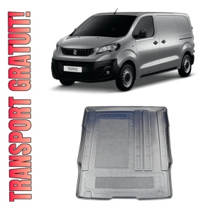 Peugeot E-Traveller Van din 01.2016 - Prezent, Tavita Pentru Portbagaj Lux Premium Dedicata, Ampatament Mediu L2 In Spatele Randului 2 Scaune Culisate In Spate) *2