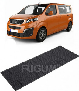Peugeot E-Traveller, Van, fabricat din 01.2016 - Prezent, Rand 3, set covorase auto dedicate, din cauciuc 100% Premium accesorii pentru autoturismul tau - masina v154294