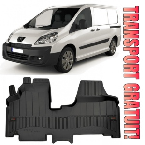 Peugeot Expert II Tepee, Van, Din 2006 - 2016 , Set Covorase Auto Tip Tavita Premium 3D, din cauciuc