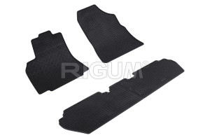 Peugeot Partner II, Van, fabricat din 2008 - 08.2018, 5 Locuri, set covorase auto dedicate, din cauciuc 100% Premium accesorii pentru autoturismul tau - masina v157096