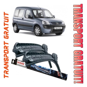 Peugeot Partner Set 2 stergatoare parbriz Bosch Bosch Aerotwin compatibile cu Peugeot Partner 2008 (55 cm / 55 cm)