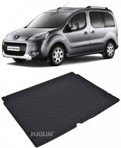 Peugeot Partner Tavita pentru portbagaj din cauciuc, compatibila Peugeot Partner II fabricatie 2008 - 08.2018, caroserie van, 5 locuri accesorii pentru autoturismul tau - masina v112281
