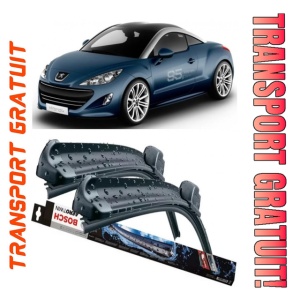 Peugeot Rcz Set 2 stergatoare parbriz Bosch Bosch Aerotwin 65 cm/65 cm compatibile cu Peugeot Rcz din 2010-2015 (65 cm / 65 cm)