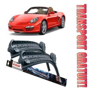 Porsche Boxster Set 2 stergatoare parbriz Bosch Bosch Aerotwin compatibile cu Porsche Boxster 2007-2011 (55 cm / 53 cm)