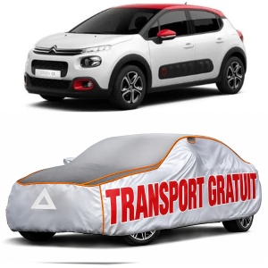 Prelata Antigrindina pentru auto Citroen C4 (2010-2018) - husa protectie antigrindina si intemperii meteo severe - anti-grindina vijelii furtuni pentru auto