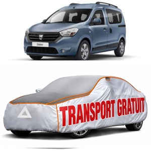 Prelata Antigrindina pentru auto Dacia Dokker 2012- - husa protectie antigrindina si intemperii meteo severe - anti-grindina vijelii furtuni pentru auto