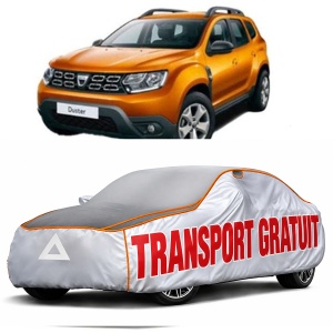 Prelata Antigrindina pentru auto Dacia Duster (2018 - prezent) - husa protectie antigrindina si intemperii meteo severe - anti-grindina vijelii furtuni pentru auto