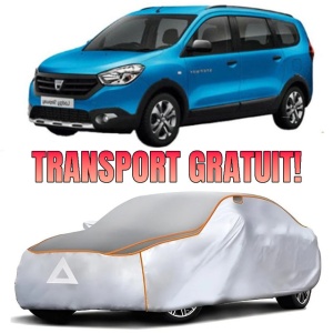 Prelata Antigrindina pentru auto Dacia Lodgy (2013 -) - husa protectie antigrindina si intemperii meteo severe - anti-grindina vijelii furtuni pentru auto