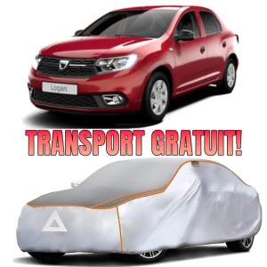 Prelata Antigrindina pentru auto Dacia Logan II (2012-2020) - husa protectie antigrindina si intemperii meteo severe - anti-grindina vijelii furtuni pentru auto