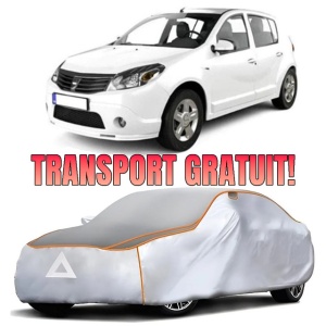 Prelata Antigrindina pentru auto Dacia Sandero (2008-2012) - husa protectie antigrindina si intemperii meteo severe - anti-grindina vijelii furtuni pentru auto