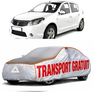 Prelata Antigrindina pentru auto Dacia Sandero din (2008-2012) - husa protectie antigrindina si intemperii meteo severe - anti-grindina vijelii furtuni pentru auto