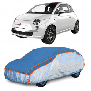Prelata Antigrindina pentru auto Fiat 500 (2007-) - husa protectie antigrindina si intemperii meteo severe - anti-grindina vijelii furtuni pentru auto accesorii pentru autoturismul tau - masina v57600