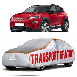 Prelata Antigrindina pentru auto Hyundai Kona Electric (2018-) - husa protectie antigrindina si intemperii meteo severe - anti-grindina vijelii furtuni pentru auto