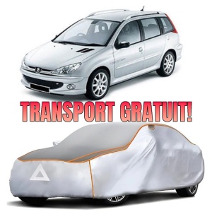 Prelata Antigrindina pentru auto Peugeot 206 - husa protectie antigrindina si intemperii meteo severe - anti-grindina vijelii furtuni pentru auto