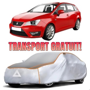 Prelata Antigrindina pentru auto Seat Ibiza IV 2008-2017 - husa protectie antigrindina si intemperii meteo severe - anti-grindina vijelii furtuni pentru auto