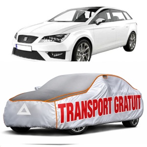 Prelata Antigrindina pentru auto Seat Leon III 2012-2020 - husa protectie antigrindina si intemperii meteo severe - anti-grindina vijelii furtuni pentru auto