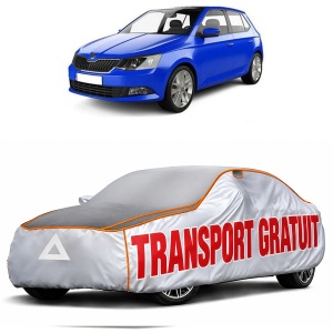 Prelata Antigrindina pentru auto Skoda Fabia III (2014 - prezent) - husa protectie antigrindina si intemperii meteo severe - anti-grindina vijelii furtuni pentru auto